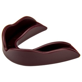 CHAMPRO Boil-and-Bite trägerloser Mundschutz, 50 Stück, Jugendliche, Kastanienbraun