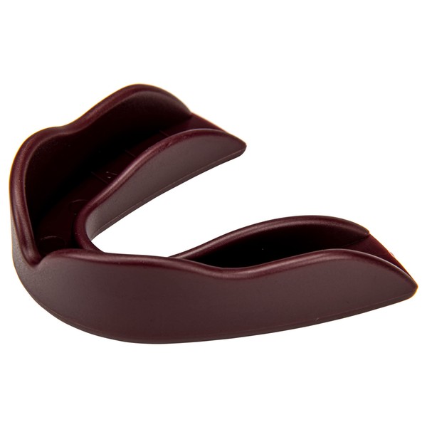 CHAMPRO Boil-and-Bite trägerloser Mundschutz, 50 Stück, Jugendliche, Kastanienbraun