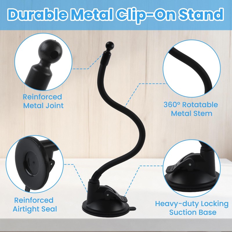 Cubicle Rear View Mirror to See Behind You – Adjustable