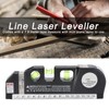 Multipurpose Laser Leveller Infrared Spirit Level Tape Measure Tool for