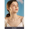 ZUKNC Initial Necklaces for Women, 18K Gold Plated A-Z Letter