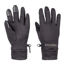 MARMOT Women's Power Stretch Connect Glove, Black, Large