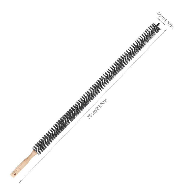 Radiator Cleaning Brush, Flexible Wood Handle Radiator Duster Brush Long