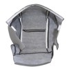 NLQR Front Driver or Passenger Bottom Replacement Perforated Seat Cover