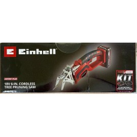 Einhell 18 volt 6 inch cordless tree pruning saw with battery and charger