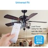 Ceiling Fan Remote Control Kit, Timing Wireless Remote Control