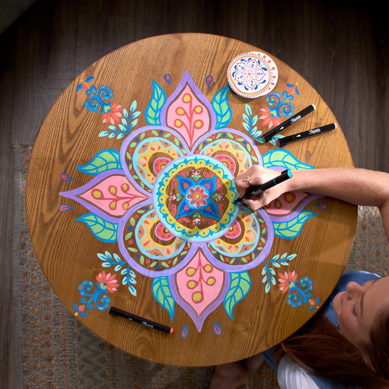 Sharpie Yellow Round Tip Acrylic Marker Pen