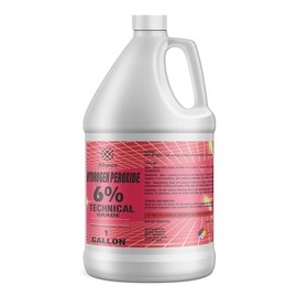 Hydrogen Peroxide 6% Technical Grade - 1 Gallon – for Industrial Cleaning, Oxidation, Chemical Processing, Bleaching, and Wastewater Treatment