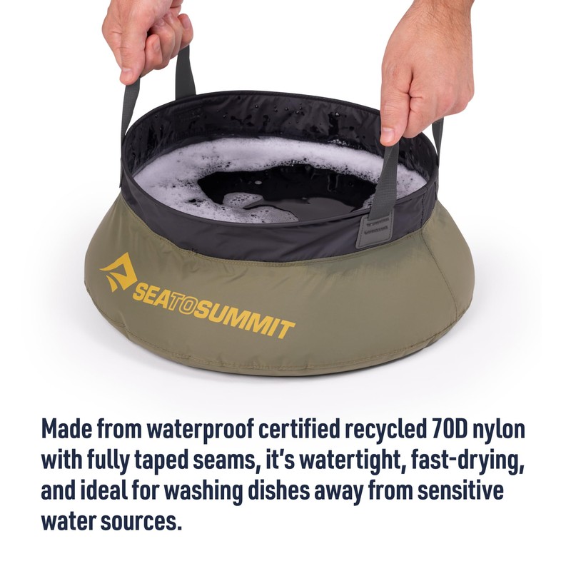 Sea to Summit Collapsible Camp Kitchen Sink, 5 Liter