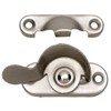 Designers Impressions 53713 Satin Nickel Window Sash Lock