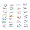 26 Letter Patches DIY Combinations Embroidered Patch Easy Ironing Soft