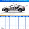 Automotive Sound Deadening Material - 36 sqft Noise Insulation