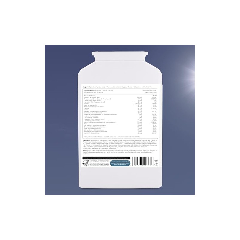 Multivitamin & Mineral | 25 Essential Vitamins & Minerals for