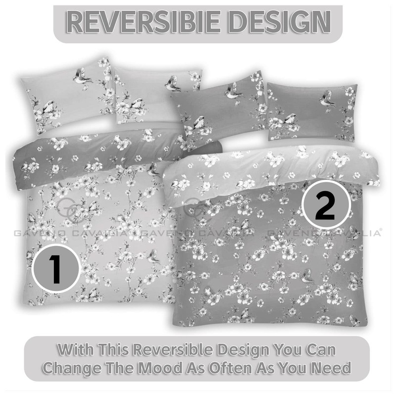 GC GAVENO CAVAILIA Single Duvet Cover Set | Flower Bedding