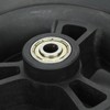 Wheelchair Wheel Replacement Non Slip Solid PU Strong Bearing Capacity