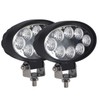 Oval Led Flood Light 12v/24v, 2PACK 5.5In 24W Led Light