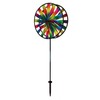 In the Breeze 14-Inch Duo Kaleidoscope Wheel Spinner, Outdoor Ground