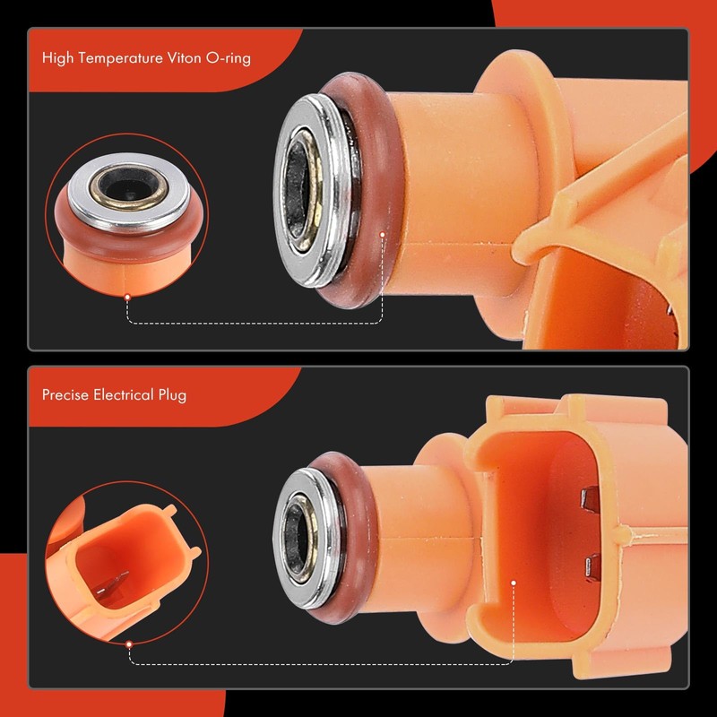 A-Premium Inyectores de combustible compatibles con Toyota Camry 2003-2011 y