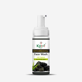 Krivi Herbals Charcoal Face Wash For Oil Control 150ml