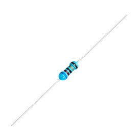 Chanzon 100pcs 1/4W (0.25W) 62 Ω ohm Metal Film Fixed Resistor 0.01 ±1% Tolerance 62R MF Through Hole Resistors Current Limiting Rohs Certificated