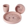 Done by Deer Silicone Dinner Set Sea Friends Powder –