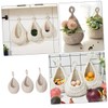 Mikinona Hanging Fruit and Vegetable Basket Woven Storage Net Multi-functional