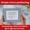ibodycare 8-Inch 2-Way Face Down Recovery Mirror with Ice Pack