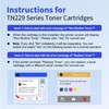 TN229XL Toner Cartridges 5 Pack Replacement for Brother TN229 TN-229XL