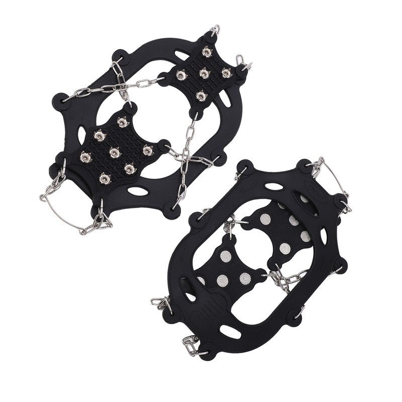 2pcs/set 12 Tooth Crampons Shoe Cover Rust Resistance Durable Outdoor
