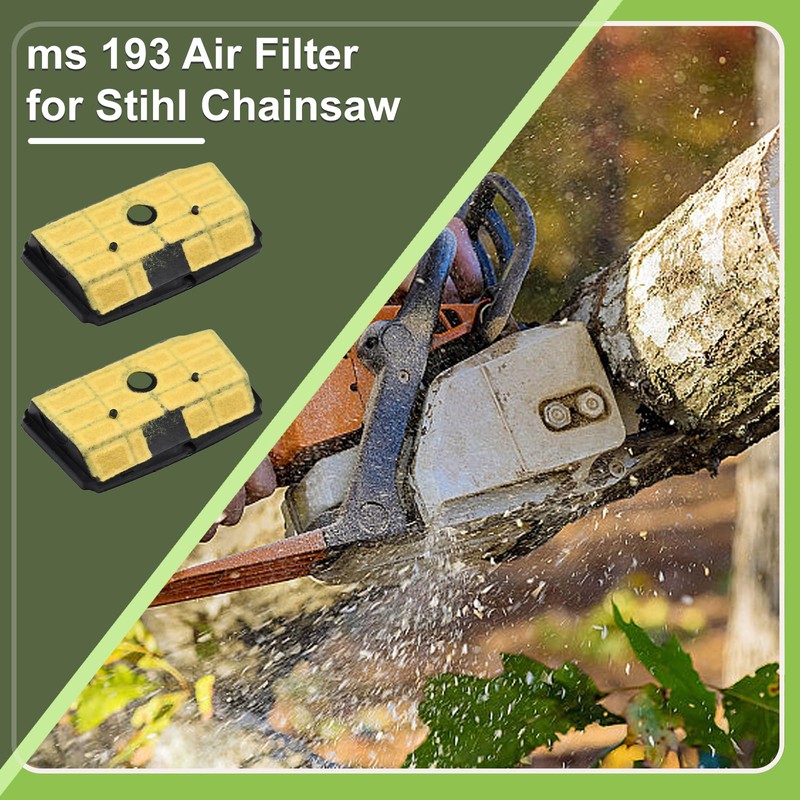 Cynkpeg 11371201604 Air Filters for Stihl MS193T MS194T MS 193