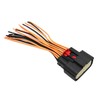 FZJDSD Headlight Connector Harness 16-Wire CU2Z14S411ADA Compatible with Ford Mustang
