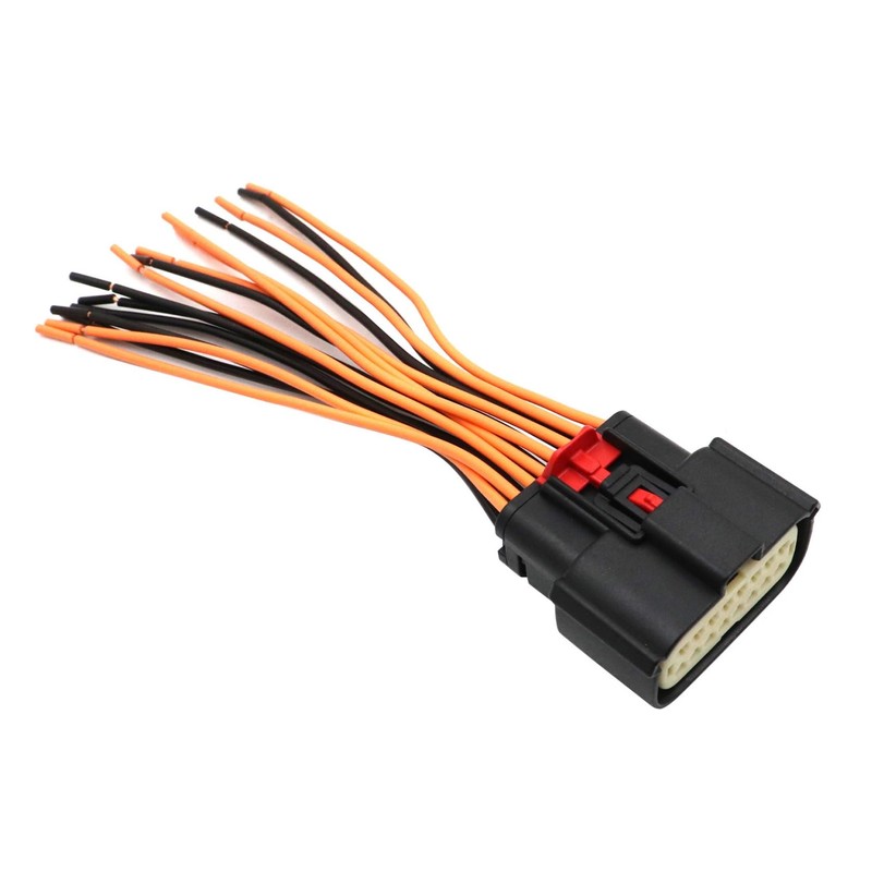 FZJDSD Headlight Connector Harness 16-Wire CU2Z14S411ADA Compatible with Ford Mustang