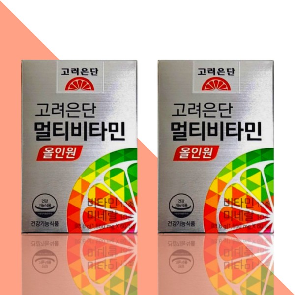 [Korea Eundan] Multivitamin All-in-One 1560mg x 60 tablets (2 boxes,