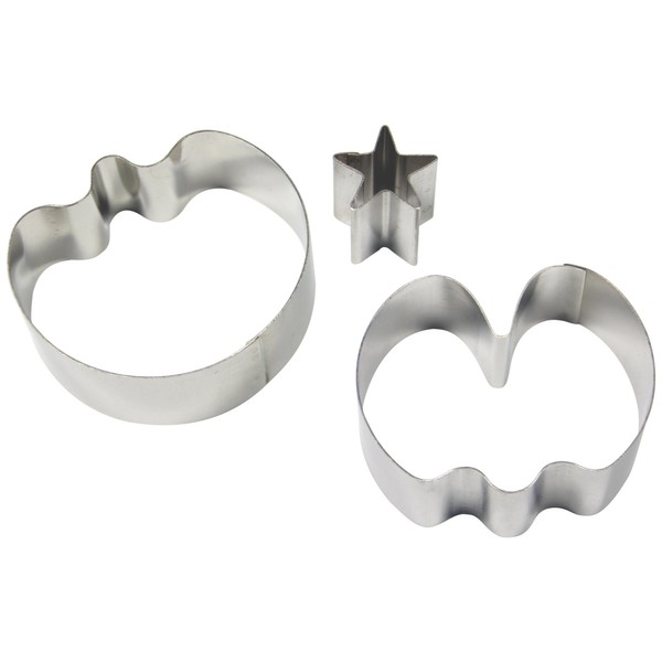 PME Stainless Steel Sweet Pea Cutters, Medium Size, Set of 3
