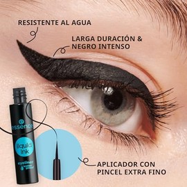 essence - Pack 2 en 1 Máscara de Pestañas I Love Extreme Waterproof 12 ml  Delineador Líquido Liquid Ink Waterproof 3 ml, Volumen Extremo y