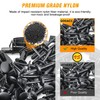 GOOACC 161PCS Fender Flare Clips with Fastener Remover Blind Rivet