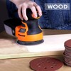 LESNIC 100pcs Sanding Discs, 125mm Sanding Discs Quick Change Discs