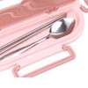Stainless Steel Insulated Lunch Box 4 Grid Corrosion Prevention Rustproof