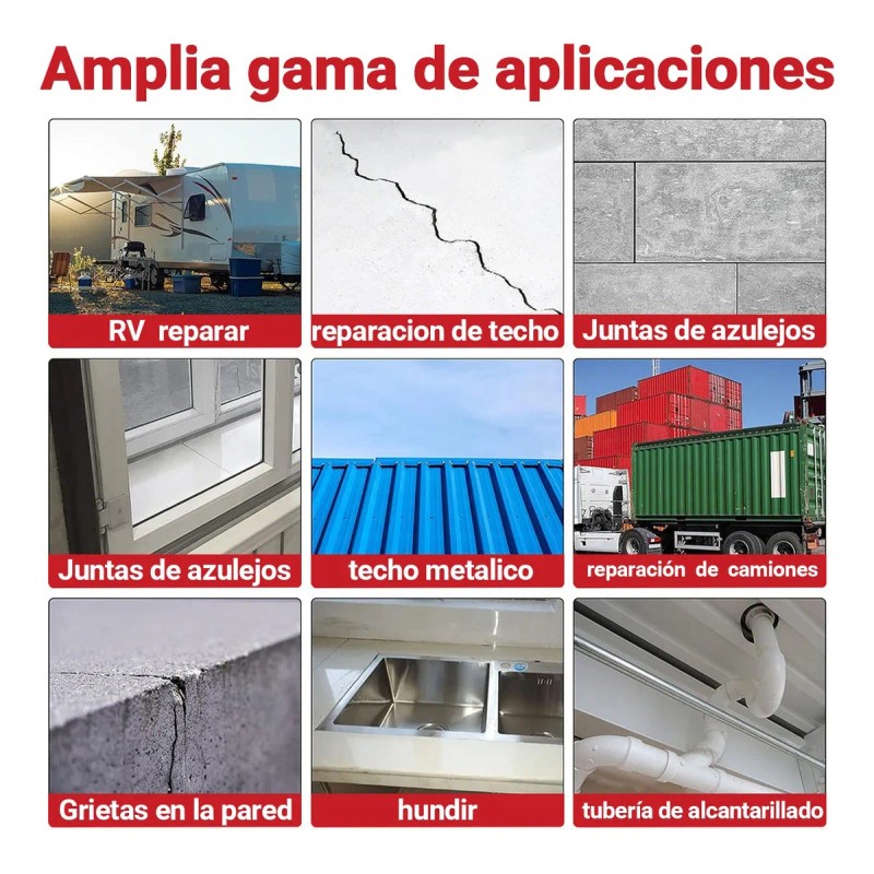 2 Pcs Cinta De Sellado Impermeable Y Estanca 10cm*10m