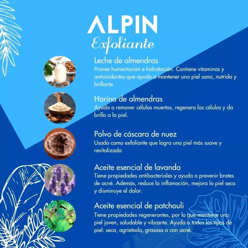 Vidamía Jabón Artesanal Gde Leche Almendras Exfoliante Vegano