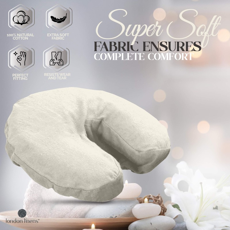 London Linens Pack of 10, Premium Extra Thick 100% Cotton