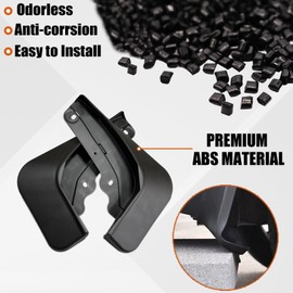 KEAIDAP Mud Flaps for Hyundai Santa fe 2024 2025 - No Drilling Required Splash Guards Front & Rear Fender Flaps for Santa fe 2024 2025 Exterior Accessories (4PCS)