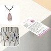 VIE VIE Teardrop Faceted Pendant (Rose Quartz)