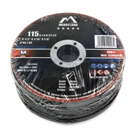 Merryland 4.5 X 0.065 Expert-line Cutting Wheel Steel Metal Iron INOX 25PCS