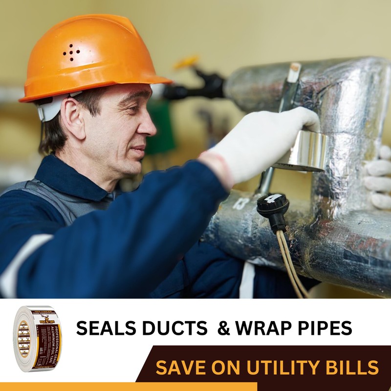 6 Pack Buck Professional Grade Aluminum Foil Tape - 2