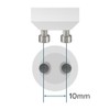 Crompton Lamps LED GU10 Spotlight 5W Thermal Plastic 3000K Warm