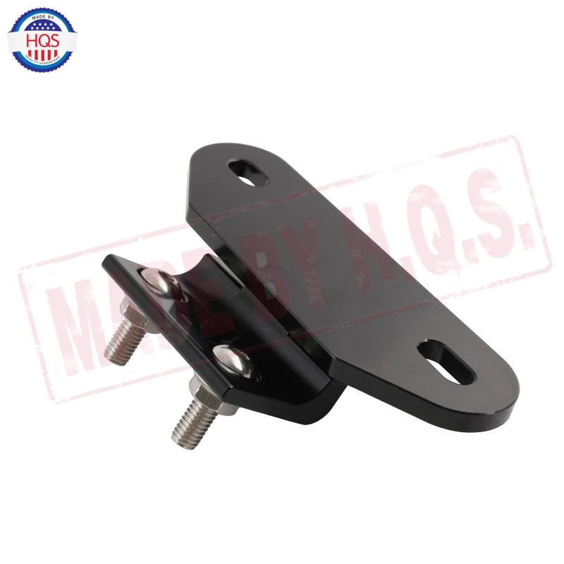 HQS Black Pair Billet Aluminum Rear Hatch Hinges For 1982-1992