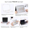 Mosiso Macbook Hard Case, Slim, Shockproof, Protective, Shell Cover clear