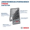Bosch Professional 7pc. Brad Point Wood Drill Bit Set (for