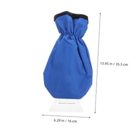 Outanaya One Car Ice Scraper Winter Snow Shovel with Brush Warm Mitt for Windshields